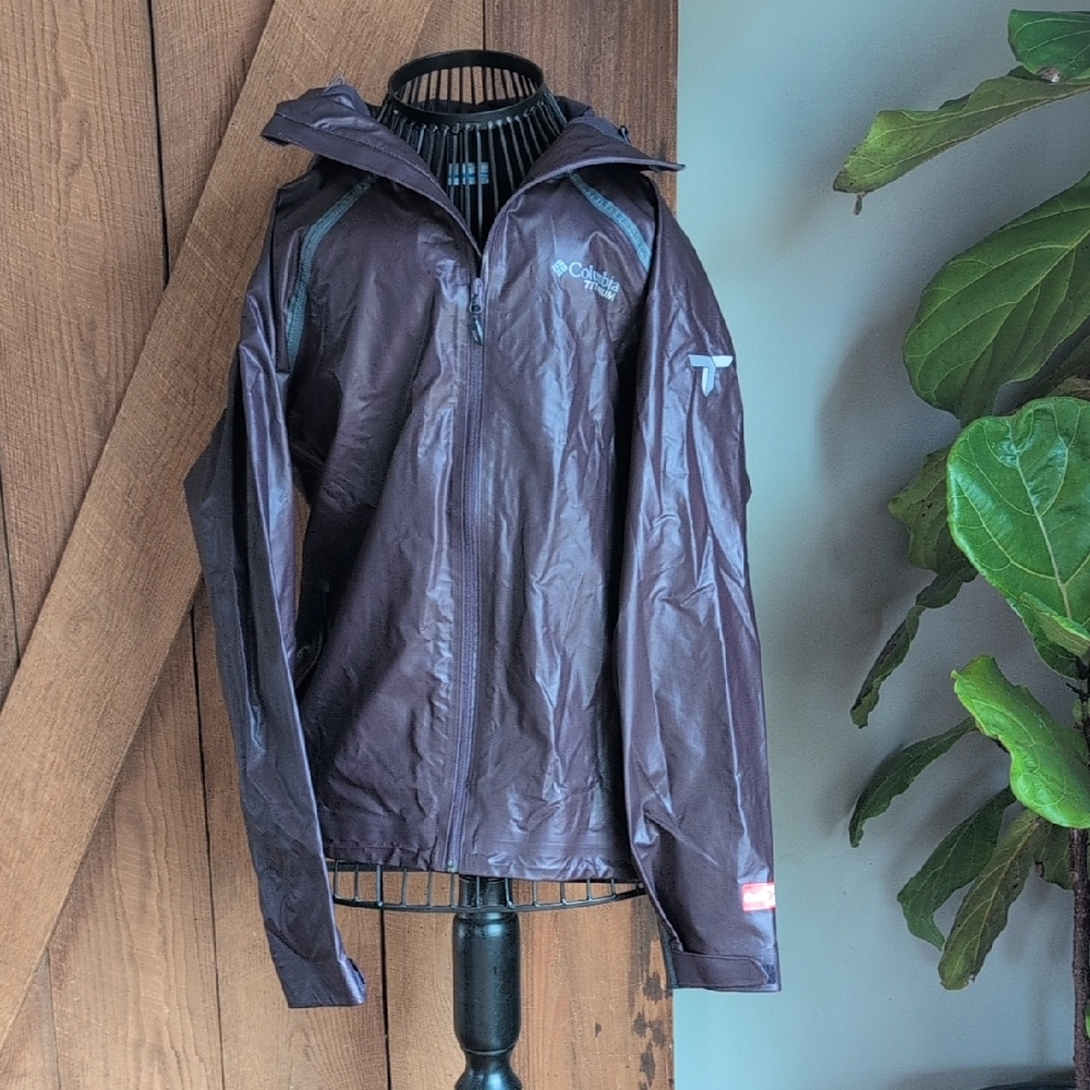 Columbia Titanium Outdry Women's Raincoat - Deep Purple